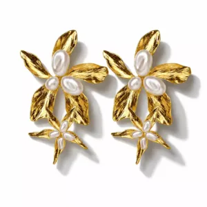 Golden Bloom Earrings
