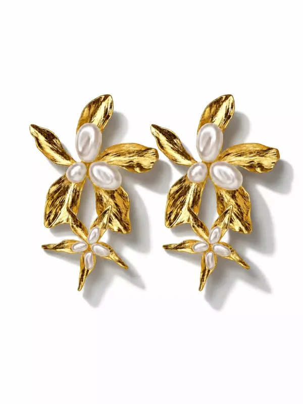 Golden Bloom Earrings