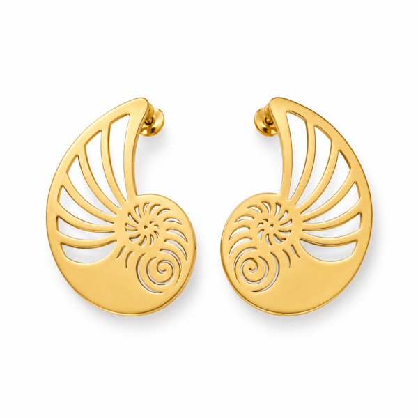 Earring Spiral Shell