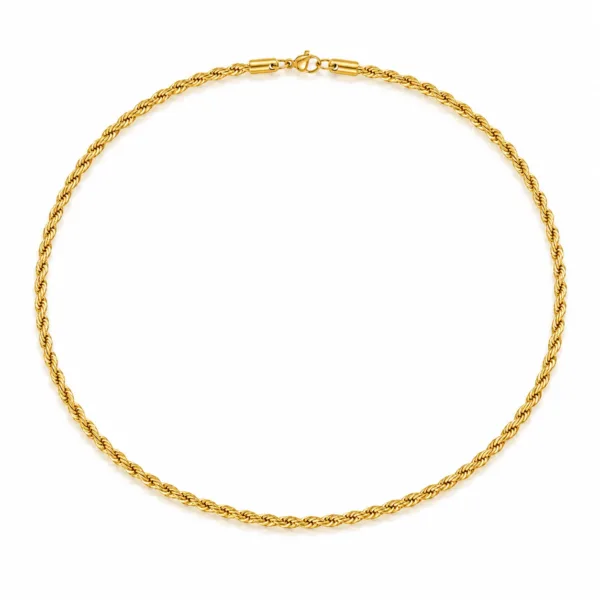 Twisted Rope Necklace