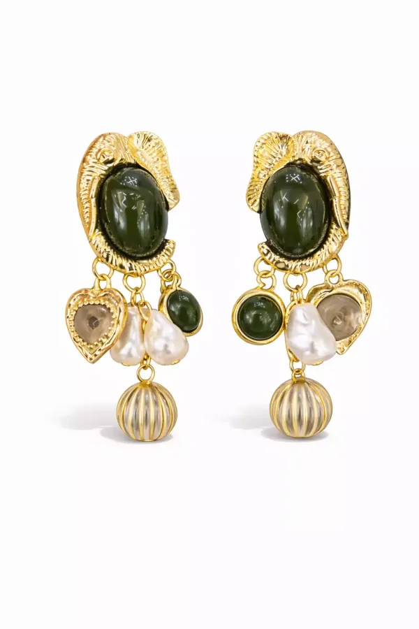 Royal Elephant Earrings
