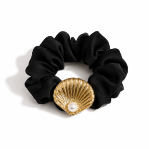 Pearl Shell Scrunchie