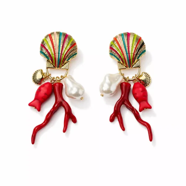 Coral Reef Earrings