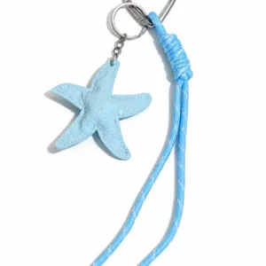 Baby blue starfish charms